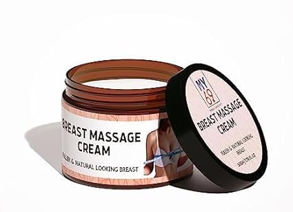 BlueQueen Natural Breast Enlargement Cream - 50g, Enhances Growth & Firms Breasts, Gentle Formula for Lift & Tighten - 1.76floz