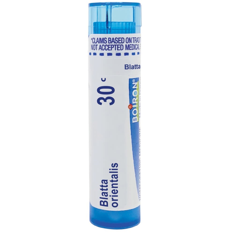 Boiron Blatta Orientalis 30C, Homeopathic Medicine for Respiratory Allergies, 80 Pellets