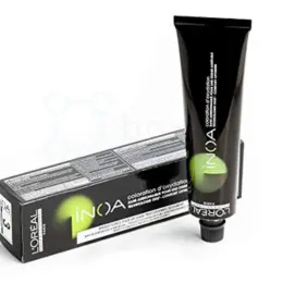 Boxiti set of Inoa 3/3n ODS2 Hair Color 2 Oz with wipe - Up to 3 Levels for Long Lasting Glossy Shine - Hydration & nourishment No-Ammonia Fragrance Free - suitable for all hair types Loreal