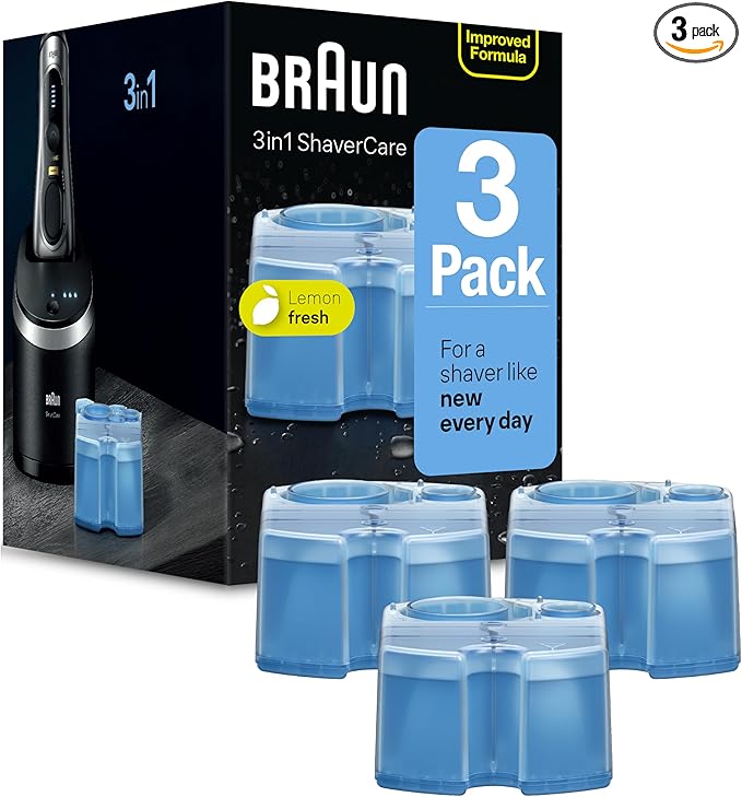 Braun Clean & Renew Refill Cartridges CCR - 3 Count