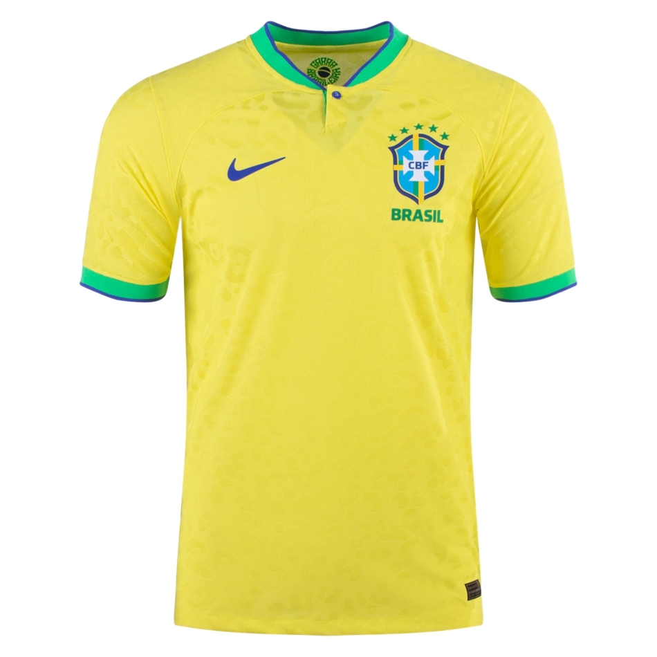 BRAZIL 22/23 AUTHENTIC HOME JERSEY BY NIKE