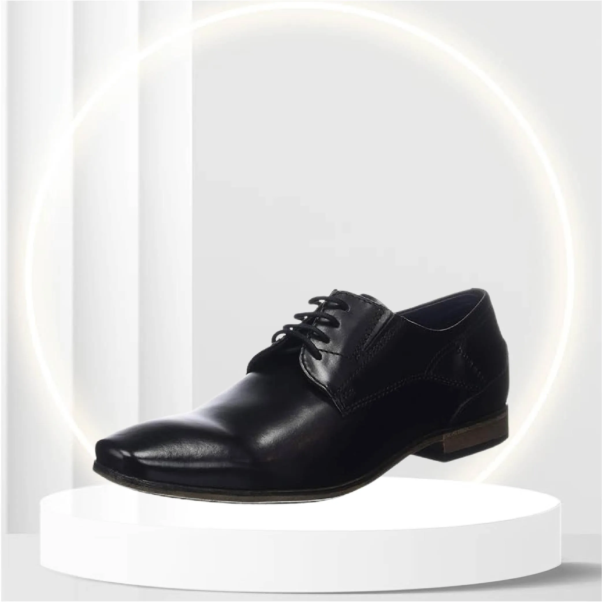 Bugatti Men's Derby Lace-Up, Black Schwarz 1000, 7.5 UK