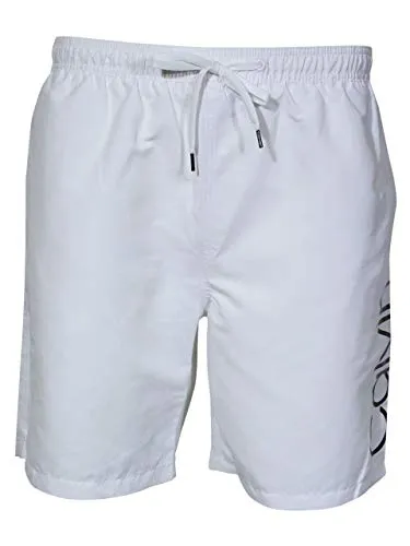 Calvin Klein UV Protection Shorts Trunks White Men's Swimwear Sz: L