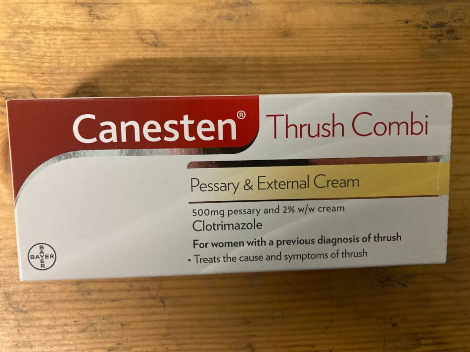 CANESTEN THRUSH COMBI PESSARY & EXTERNAL CREAM 