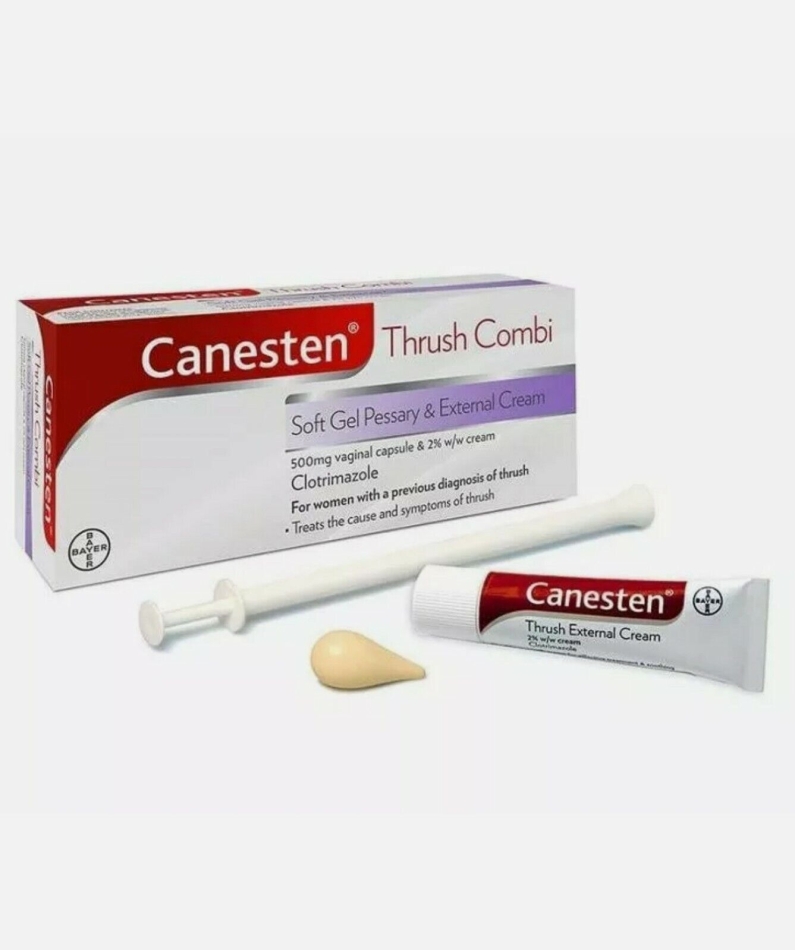 Canesten Thrush Combi Soft Gel Pessary & External Cream Long Expiry