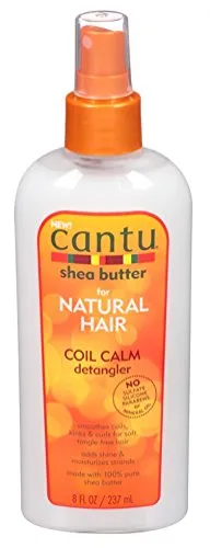 Cantu Natural Hair Detangler Coil Calm Spray 8 Ounce (235ml) (3 Pack)