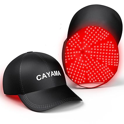 CAYAMA Red Light Therapy Cap for Hair 510 LEDs Laser Hair Cap for Fuller, Healthier-Looking Hair, Light-Based Care Device for Men & Women