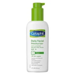 Cetaphil Daily Facial Moisturizer SPF 15 4 oz (Pack of 3)