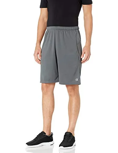 Champion Men's Double Dry Select Short, Shadow Gray, L