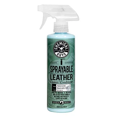 Chemical Guys SPI_103_16 Sprayable Leather Cleaner and Conditioner in One, 16 oz, Blue