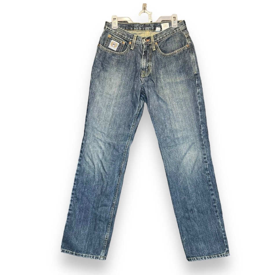 Cinch Mens Jeans 29 X 32 White Label Relaxed Straight Leg Denim Western M5B