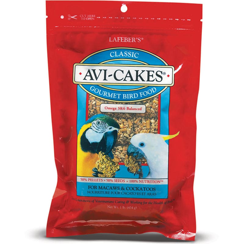 Classic Avi-Cakes for Macaw & Cockatoo