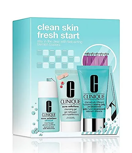 Clinique Clean Skin Fresh Start Set, 3 Piece Set