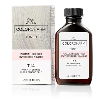 COLORCHARM Permanent Liquid Hair Toners | Neutralize Brass | Healthy-Looking Blondes Tones | Vegan & Free of Parabens | 1.4 FlOz
