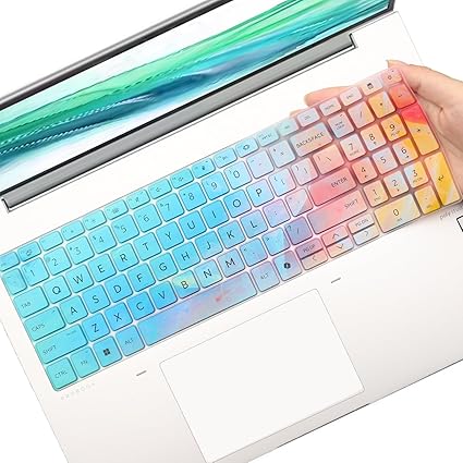 Colorful Keyboard Cover for 2025 2024 HP ProBook 460 G11 /ProBook 465 G11 16-inch Laptop & HP ProBook 460 465 16-inch Laptop Accessories Protective Keyboard Cover Skin US Layout