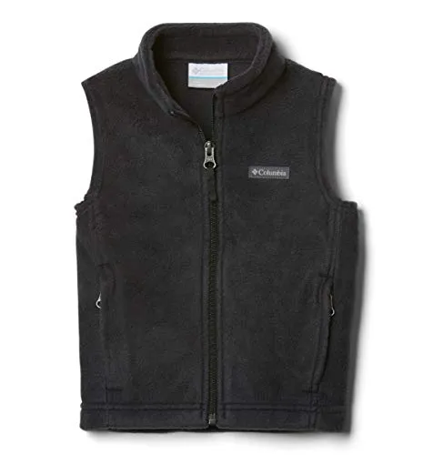 Columbia Baby Steens Mountain Fleece Vest, black, 3-6 Months
