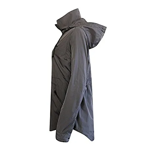 Columbia Women's Base Camp Soft Shell Spring/Fall Hooded Jacket (M, Grey)