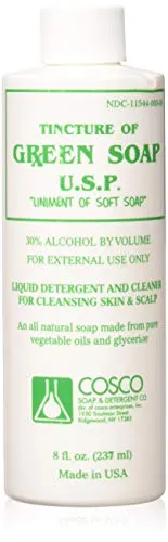 Cosco Tincture Tattoo Green Soap, 8 Oz.