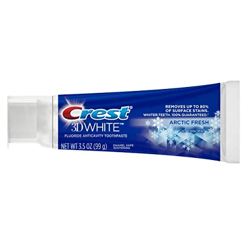 Crest 3D White Arctic Fresh Icy Cool Mint Flavor Whitening Toothpaste, 3.5 oz