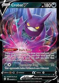 Crobat V Playset x4 Shining Fates 44 Pokemon Cards Crobat V Playset x4 Shining Fates 44 Pokemon Cards