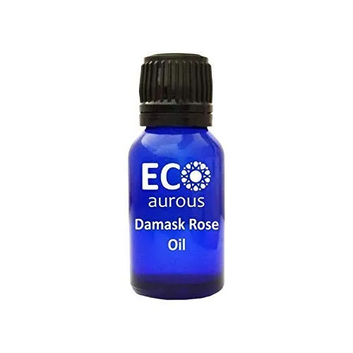 Damask Rose oil 100% Natural, Organic, Vegan & Cruelty free Damask Rose Essential Oil By Eco Aurous