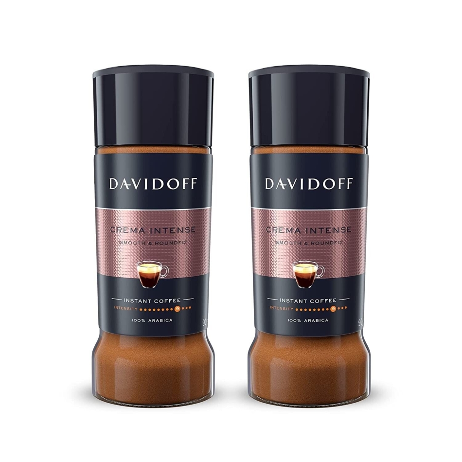 Davidoff Crema Intense| Instant Coffee | 100 gm x 2 | Pack of 2