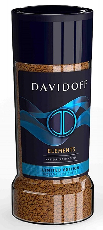 DAVIDOFF Limited Edition ELEMENTS 100gr Instant Coffee in Glass 100% ARABICA
