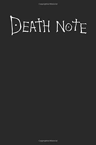 Death Note Journal/Notebook