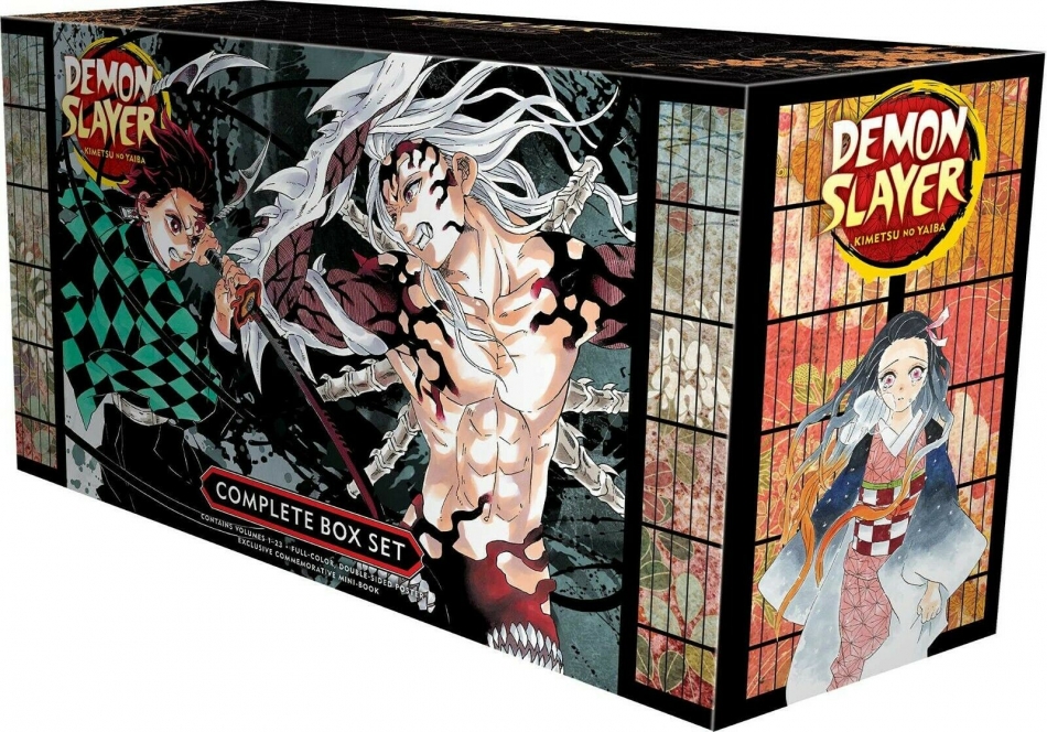 Demon Slayer Complete Box Set Volumes 1-23 by Koyoharu Gotouge PRE-ORDER 10/5/21