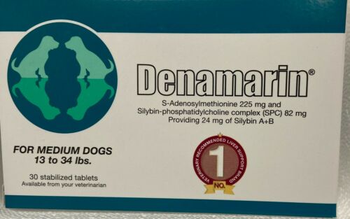 Denamarin for Medium Dogs 13-34 lbs 225mg - 30 Tablets
