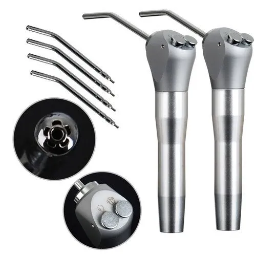 Dental Power 2 NEW 3 WAY Syringe Dental Dentist AIR Water 4 Nozzles