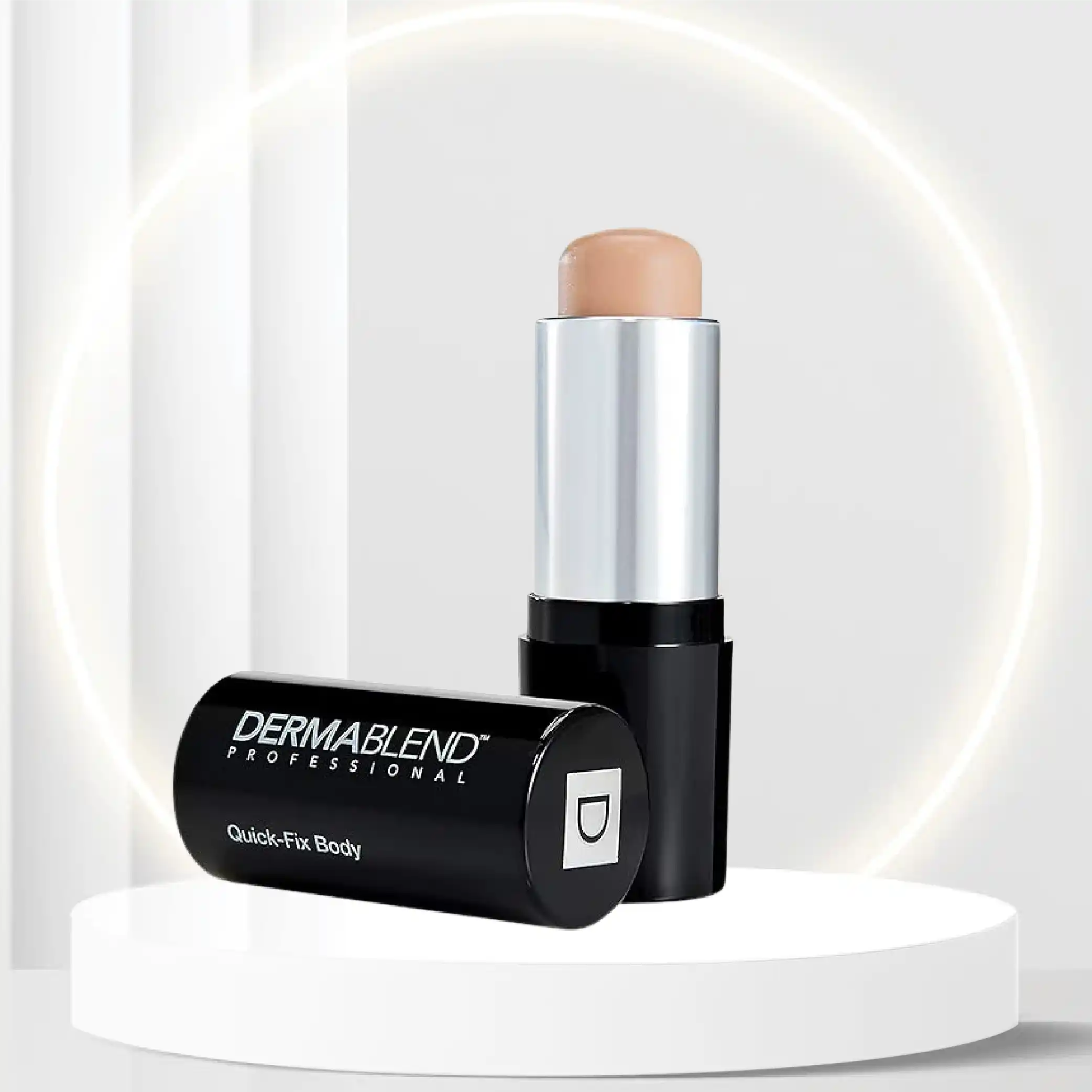 Dermablend Quick-Fix Body Makeup Full Coverage Foundation Stick, Water-Resistant Body Concealer for Imperfections & Tattoos, 0.42 oz