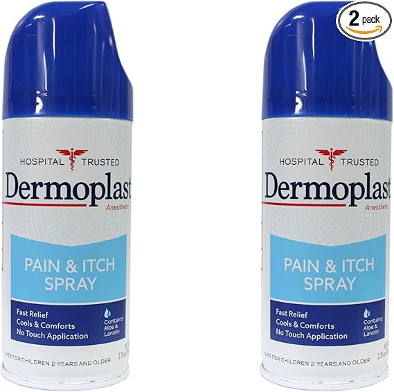 Dermoplast Pain Relieving Spray- 2 oz (Pack of 2)