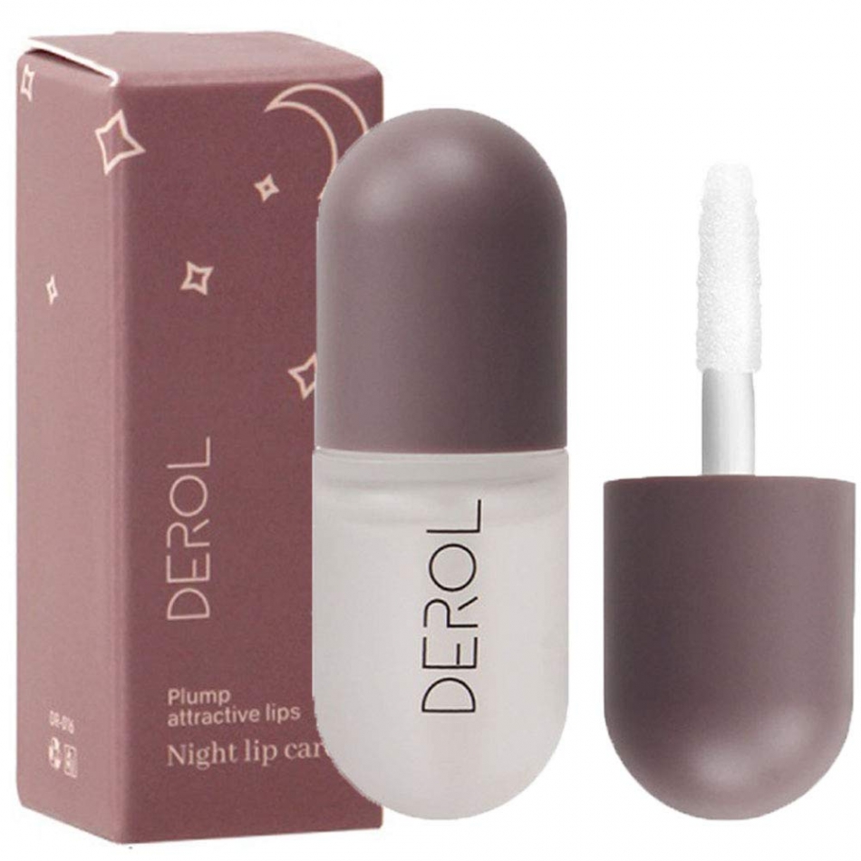 DEROL Lip Care  Plant Extracts Plumping Lip Serum Instant Moisturizing Clear Lip 