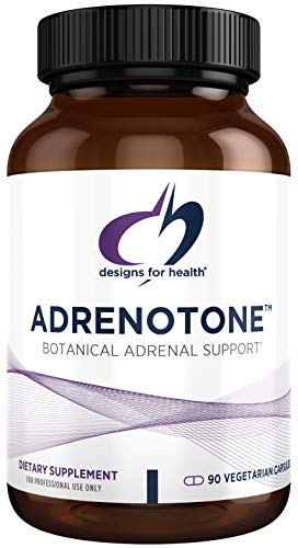 Designs for Health Adrenotone - Adrenal Support Supplement with Rhodiola Rosea, Ashwagandha, Vitamins B6, B2 + B5 - Designed to Support Adrenals + Healthy Cortisol Levels (90 Capsules)