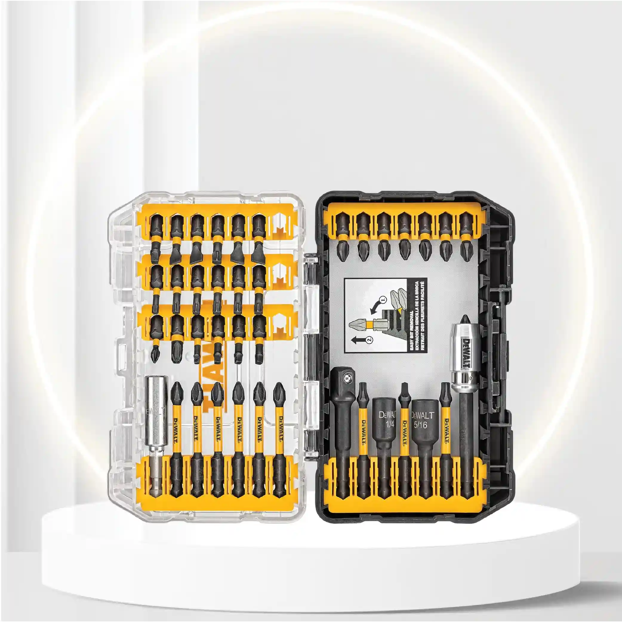DEWALT Screwdriver Bit Set, Impact Ready, FlexTorq, 40-Piece (DWA2T40IR)