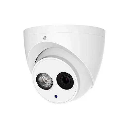 DHTek TVI CVI AHD 960H CVBS Security Camera Indoor Outdoor Smart IR Infrared Night Vision, OEM HAC-HDW1200EM for Home CCTV Surveillance 3Axis 1080P Matrix EXIR Dome Camera