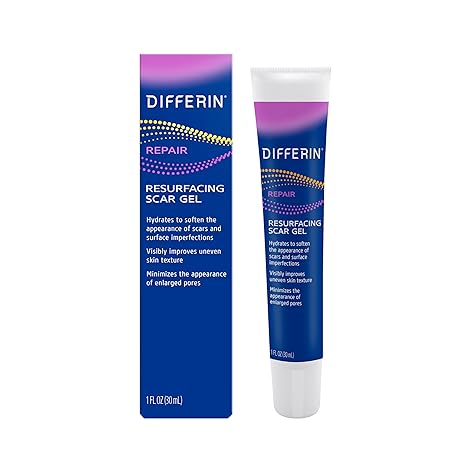 Differin Gel Acne Scar Spot Treatment for Face, 1 Ounce