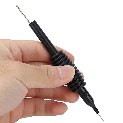 Disposable Tattoo Needle, 5PCS/Set Sterile Tattooing Needles Tube Silicone Grip Makeup Beauty Tools 5M2/7M2/9M2/11M2/13M2/15M2?(5M2)