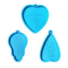 DIY Earrings Silicone Mold For Epoxy Resin Pendant Keychain UV Resin Mold Jewelry Making Tools Handmade Crafts Casting Mould
