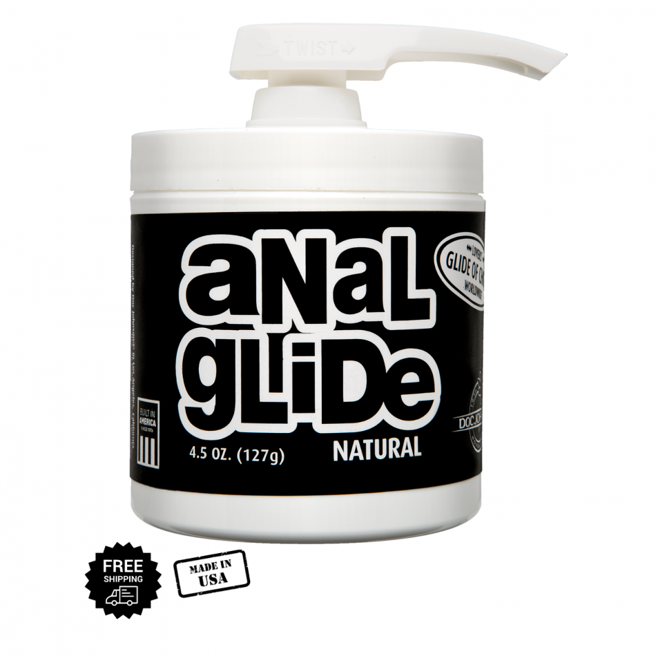 Doc Johnson Anal Glide Natural Thick Personal Lube Lubricant 4.5 oz