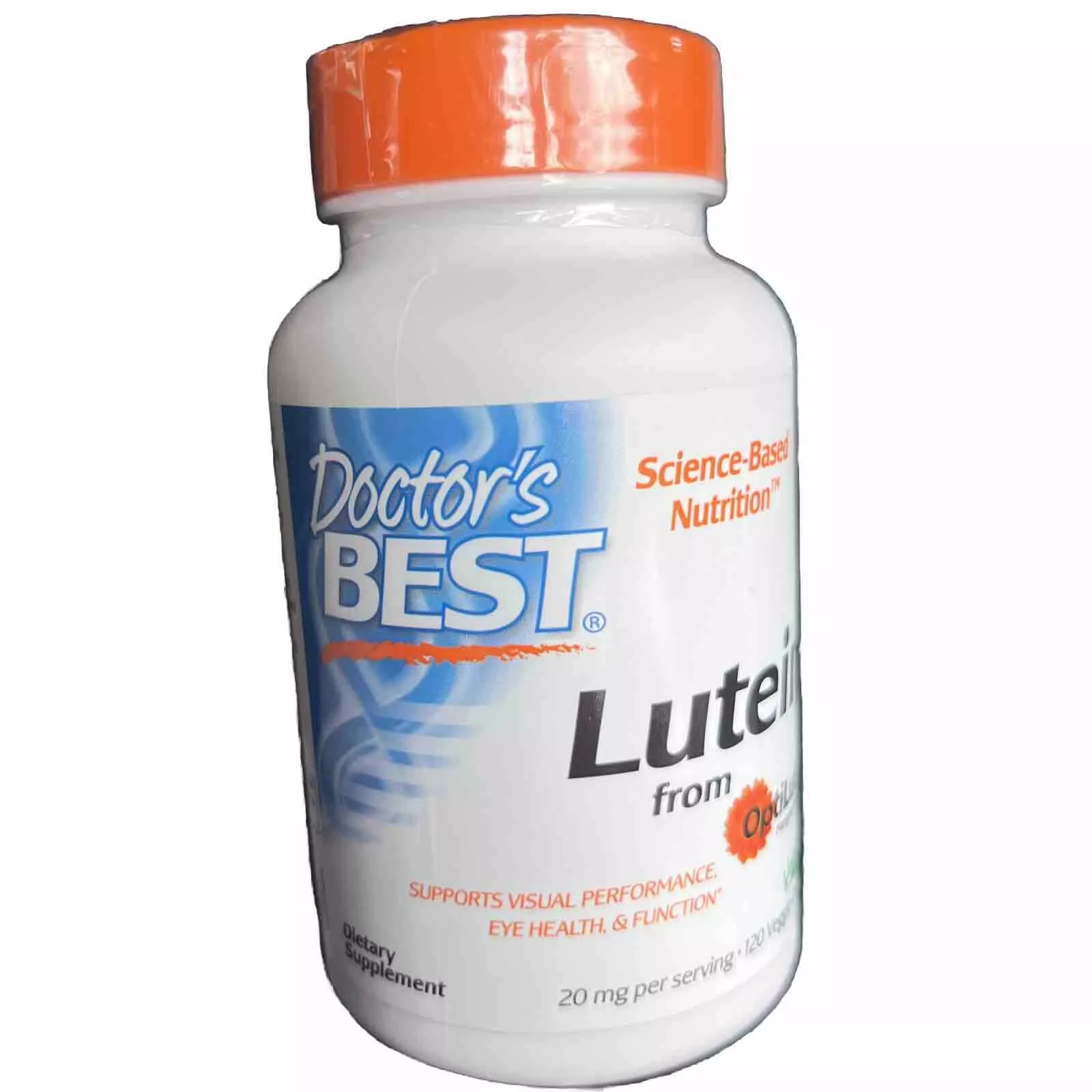 Doctor's Best Lutein from OptiLut, 20mg, 120 Caps