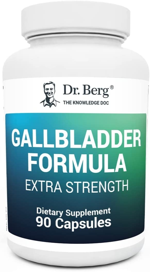 Dr. Bergs Gallbladder Formula Contains Purified Bile Salts, 90 capsules