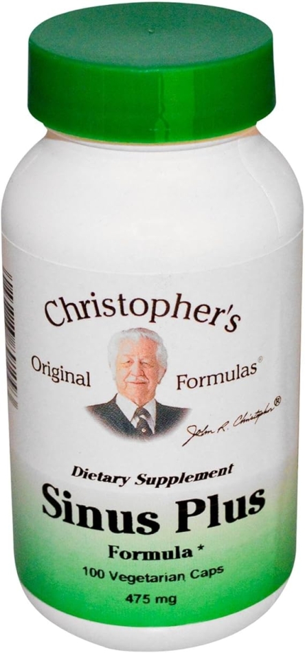 Dr Christophers Original Formula Sinus Plus Formula 100 Veggie Caps