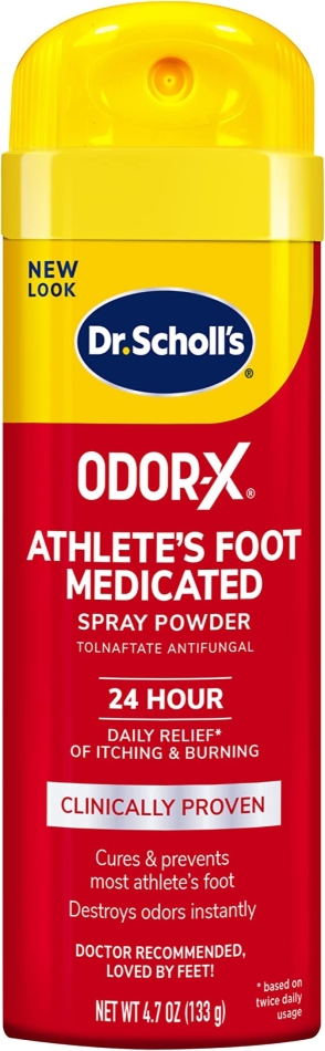Dr Scholl s Athlete s Foot Medicated Spray Powder