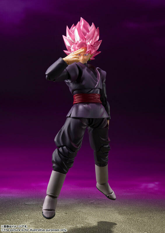 Dragon Ball SUPER GOKU BLACK BANDAI S H Figuarts Action figure SAIYAN ROSE NEW