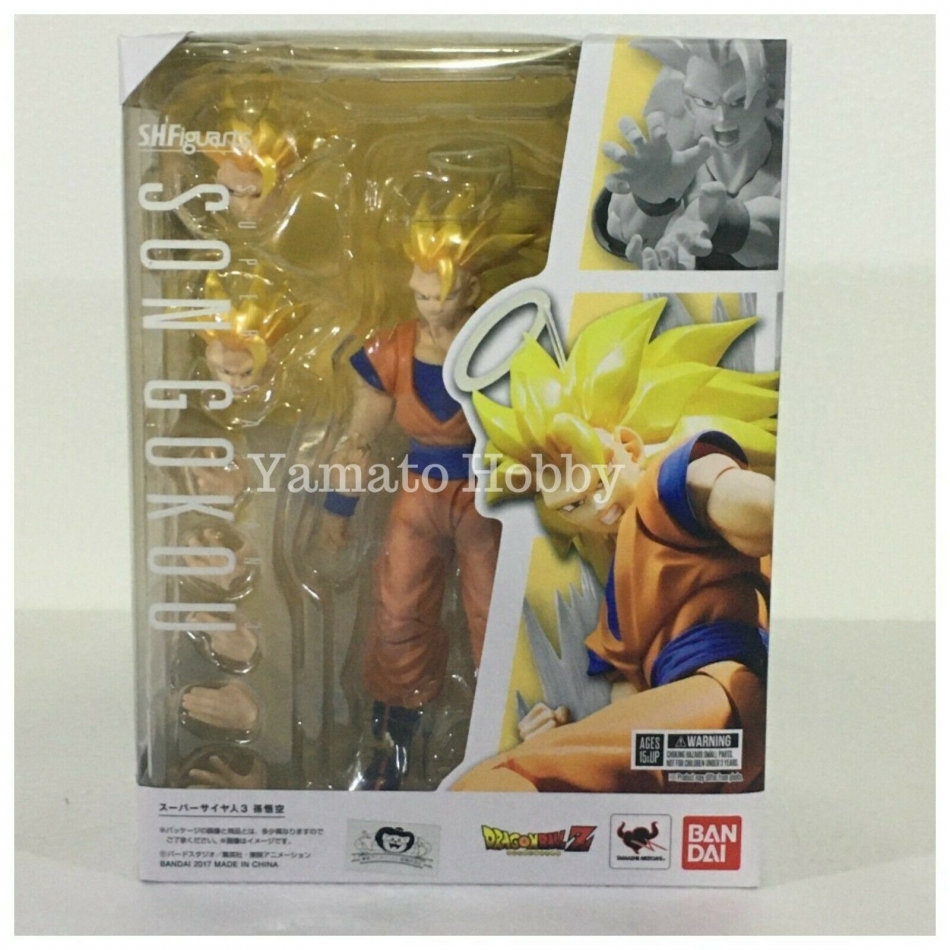 Dragon Ball Z Son Goku Supre Saiyan 3 S.H.Figuarts action figure BANDAI Vegeta