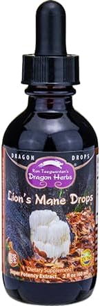 Dragon Herbs Lions Mane Drops 2 fl oz