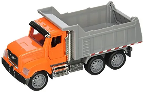 DRIVEN by Battat â Micro Dump Truck â Toy Dump Truck with Lights, Sounds, and Movable Parts for Kids Age 3 and Up
