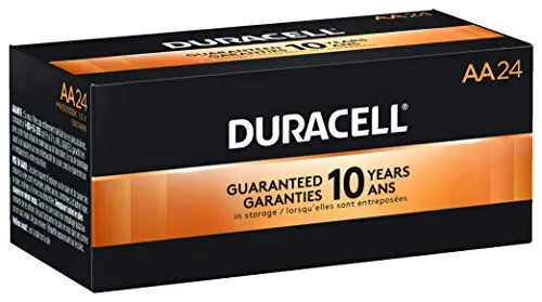 Duracell Alkaline AA 24 Batteries Coppertop MN1500